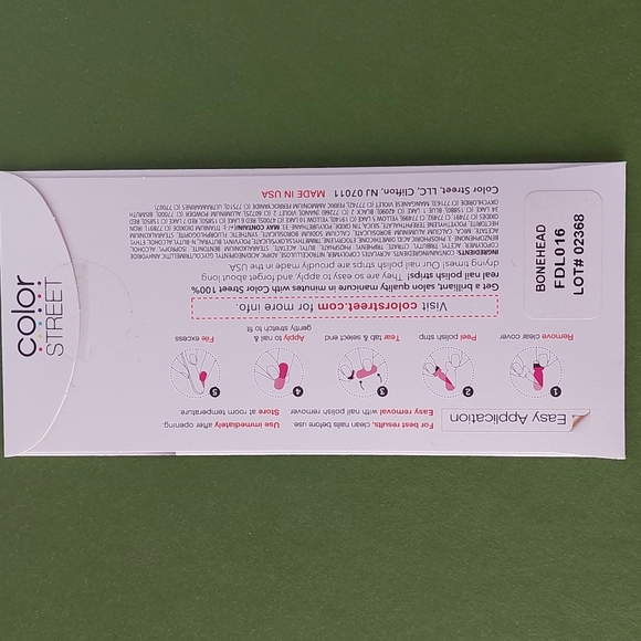 RARE Bonehead Color Street glow in the dark nails - Picture 4 of 5